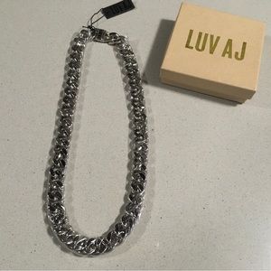 LUV AJ CLASSIQUE CURB CHAIN NECKLACE- NWT~$125~LAST ONE!!